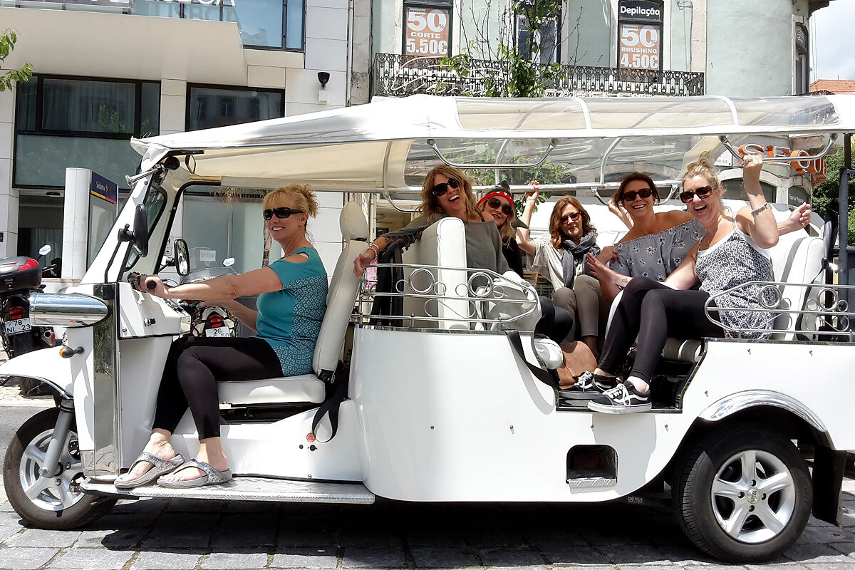 Tuk Me There Electric Tuk Tuk in Lisbon